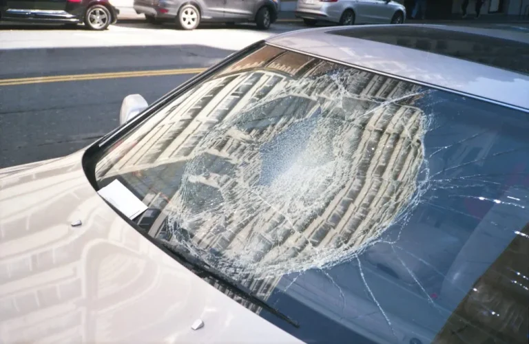 Wrecked Windshield