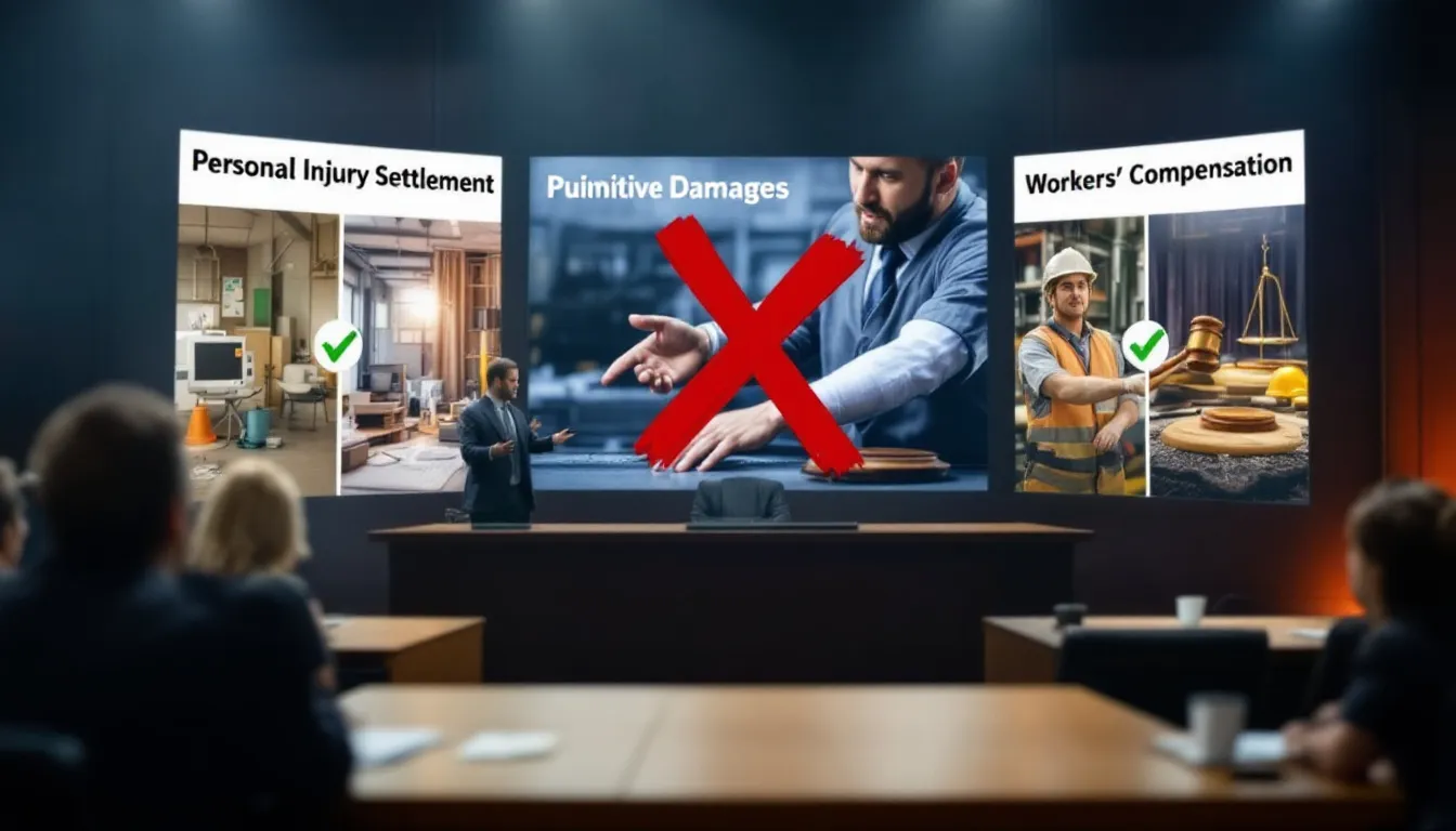 Top Lawyers for Auto Accidents explaining different types of compensation to a car accident victim