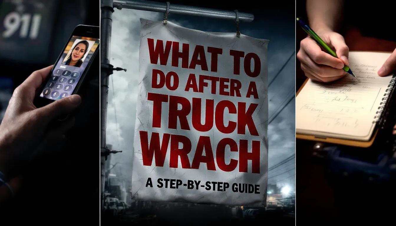 Top Truck Wreck Attorney guiding a client through the steps to take after a truck wreck