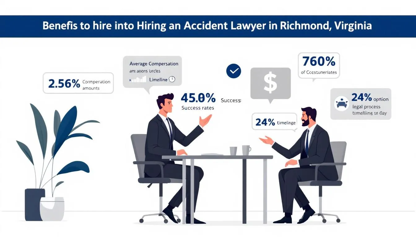 Top Accident Lawyers in Richmond, Virginia: Your Guide to Expert Legal Help 5 A lawyer explaining compensation options to a client.