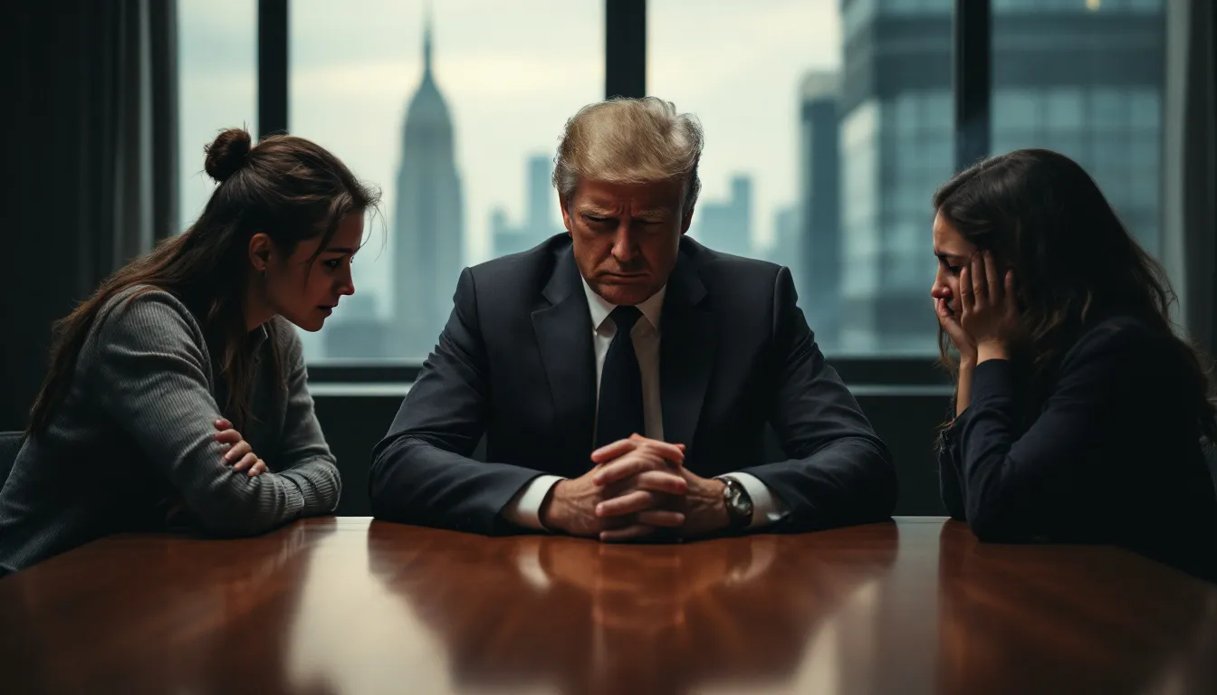 An image depicting a top-rated truck accident lawyer discussing an insurance claim with a client.