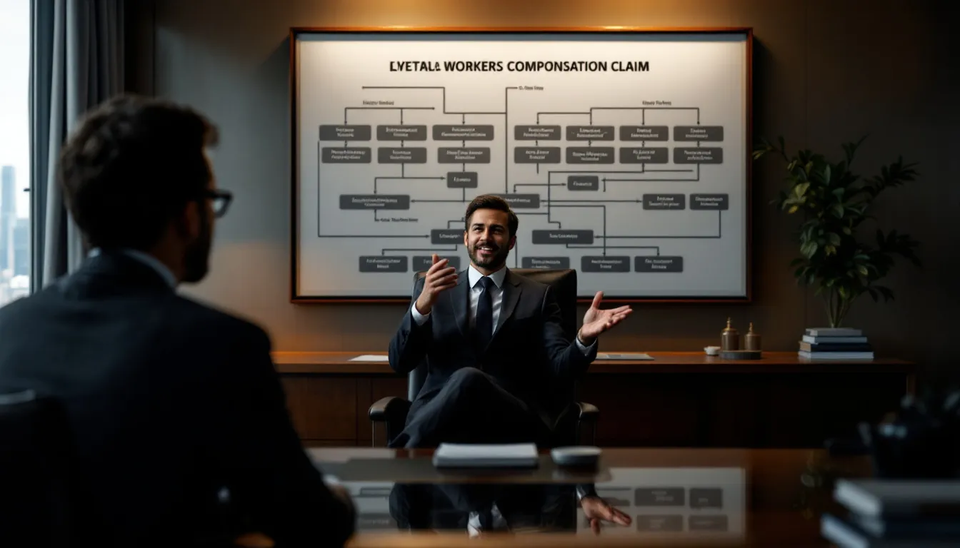 Different types of benefits available for injured workers in a workers compensation claim.