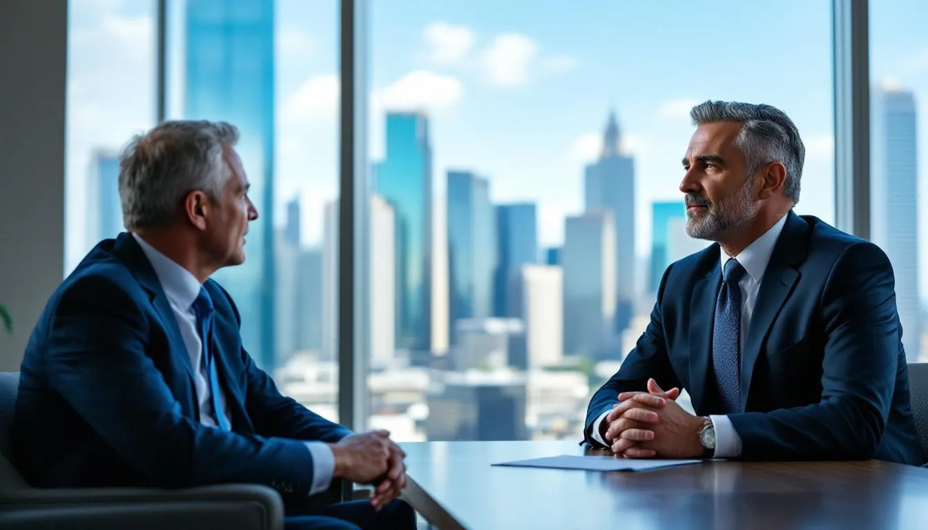 Top Maritime Lawyers in Houston | Expert Legal Support for Maritime Injuries 2 A maritime lawyer consulting with a client in Houston.
