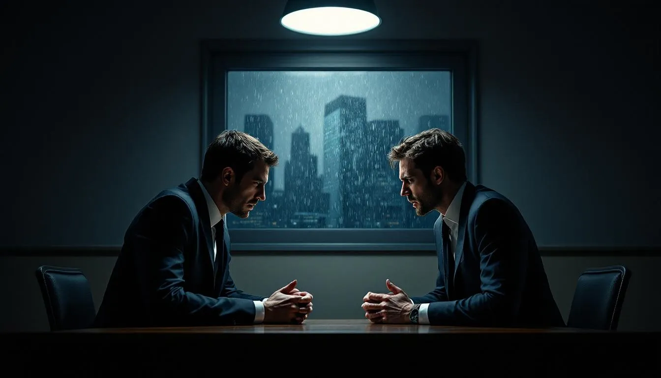 A lawyer meeting with a potential client to discuss hiring a car accident lawyer.